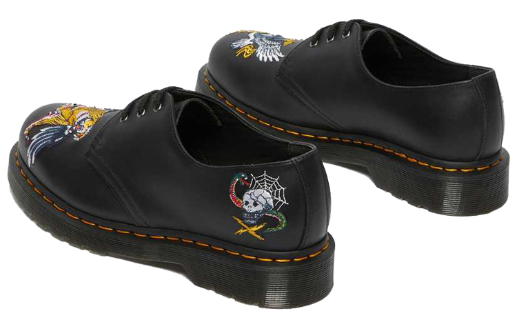 Dr. Martens 1461 'Black Embroidered' 圖 3