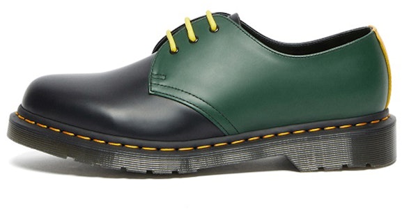닥터마틴 1461 블랙 그린 스무스 가죽 슈즈 27289001 Buy 닥터마틴 1461 블랙 그린 스무스 가죽 슈즈 27289001