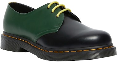 Dr.Martens/馬汀博士 1461 撞色三孔平底鞋 男女皆宜 黑綠色 Lookbook Dr.Martens/馬汀博士 1461 撞色三孔平底鞋 男女皆宜 黑綠色