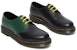 Dr. Martens 1461 Kulit Licin Hitam Hijau 27289001