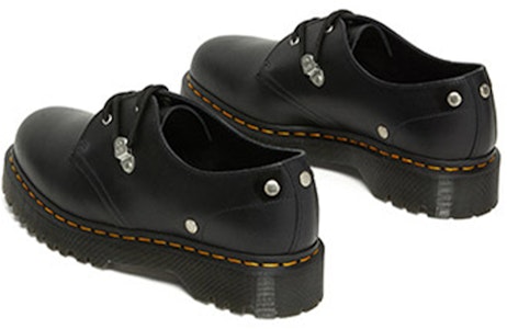 Dr.Martens/馬汀博士 1461 金屬扣 皮革 復古休閒平底鞋 男女同款 炭黑 Shop Dr.Martens/馬汀博士 1461 金屬扣 皮革 復古休閒平底鞋 男女同款 炭黑
