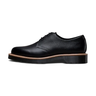 Dr. Martens 1461 'Straw Smooth Black'