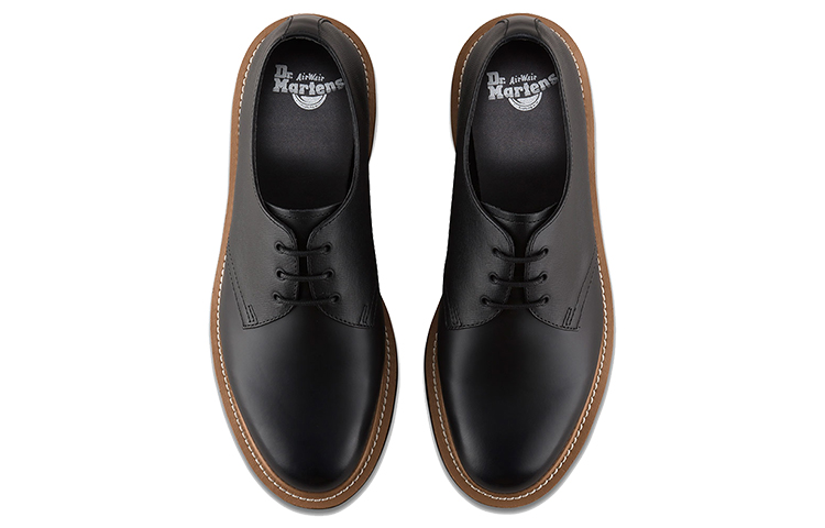 Dr. Martens 1461 'Straw Smooth Black' 圖 4