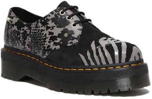 Dr. Martens 1461 Animal Clash Cuero y Gamuza Plataforma 'Negro Gris' 27695001 Order Dr. Martens 1461 Animal Clash Cuero y Gamuza Plataforma 'Negro Gris' 27695001
