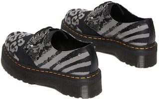 Dr. Martens 1461 Animal Clash Cuero y Gamuza Plataforma 'Negro Gris' 27695001 Purchase Dr. Martens 1461 Animal Clash Cuero y Gamuza Plataforma 'Negro Gris' 27695001