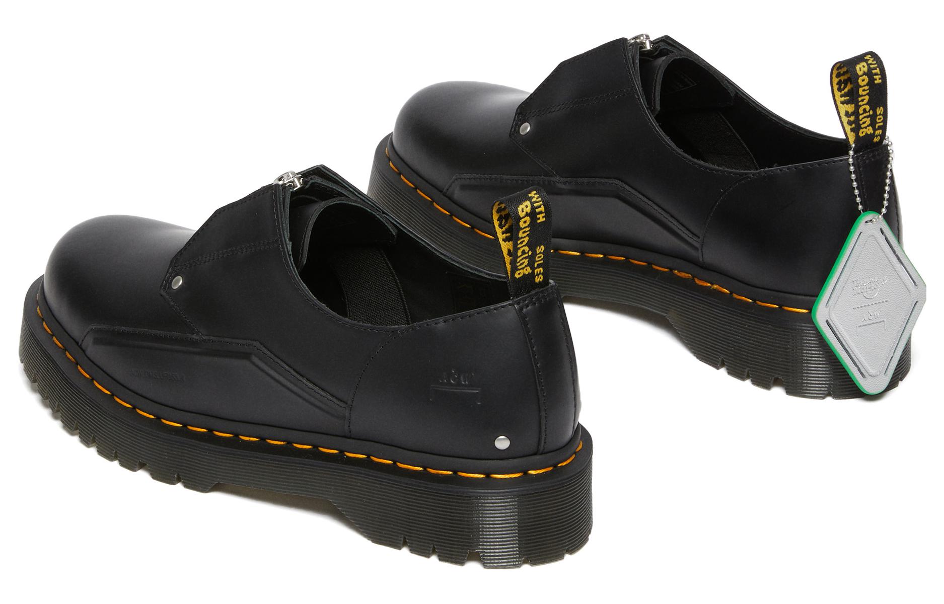 Shop Dr. Martens 1461 Bex A-COLD-WALL Negro Smooth 28013001