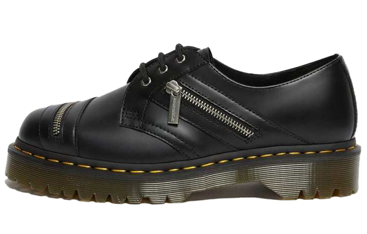 Dr. Martens 1461 Bex Zip Leather Shoes 'Black' 26255001
