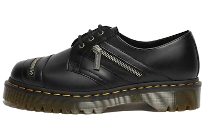 Dr. Martens 1461 Bex Zip Leather Shoes 'Black'