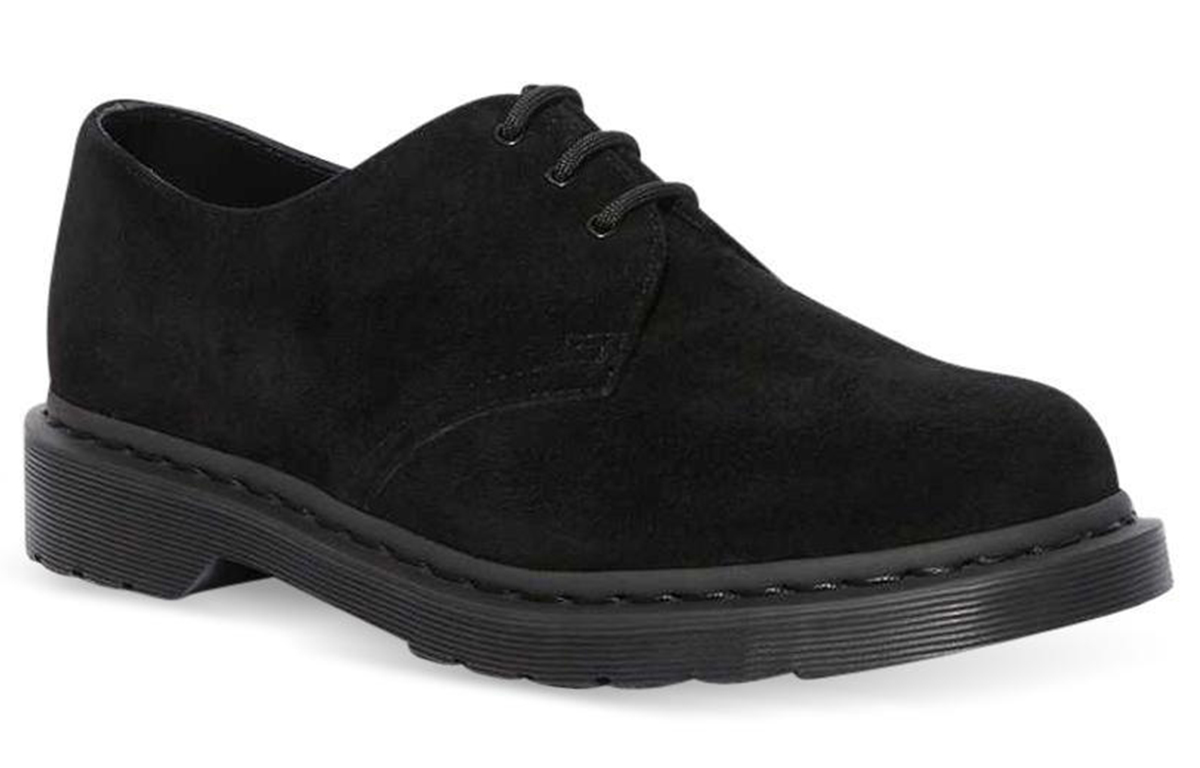 Dr. Martens 1461 Black Suede Shoes 'Black' 圖 2