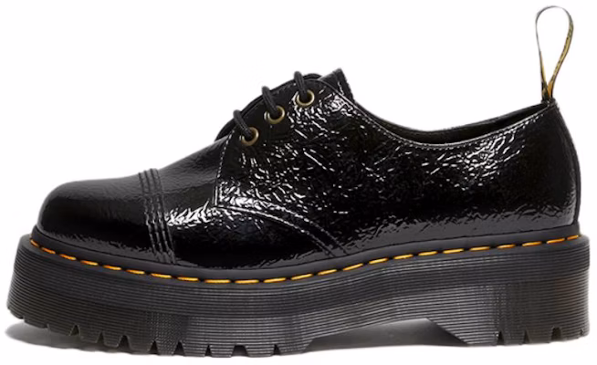 Dr. Martens 1461 Distressed Patent Leather Platform Shoes 'Black' 27716001 Buy Dr. Martens 1461 Distressed Patent Leather Platform Shoes 'Black' 27716001