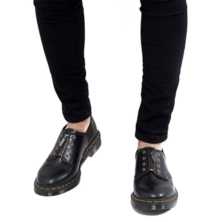 Cheap Dr. Martens 1461 GST Hydro Leather 'Black' 23337001