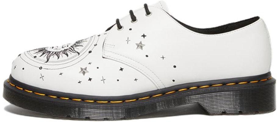 Dr.Martens馬汀博士 1461 皮革 刺繡設計 休閒鞋 男女同款 白色 Buy Dr.Martens馬汀博士 1461 皮革 刺繡設計 休閒鞋 男女同款 白色
