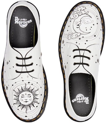 Dr.Martens馬汀博士 1461 皮革 刺繡設計 休閒鞋 男女同款 白色 Purchase Dr.Martens馬汀博士 1461 皮革 刺繡設計 休閒鞋 男女同款 白色