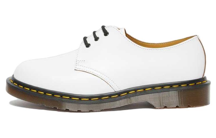 Dr. Martens 1461 Leather 'Vintage Fashion Flat White'