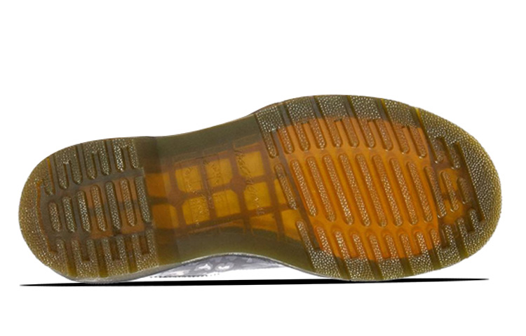 Shop Dr. Martens 1461 Cuero Estampado Corazón 'Negro' 25484001