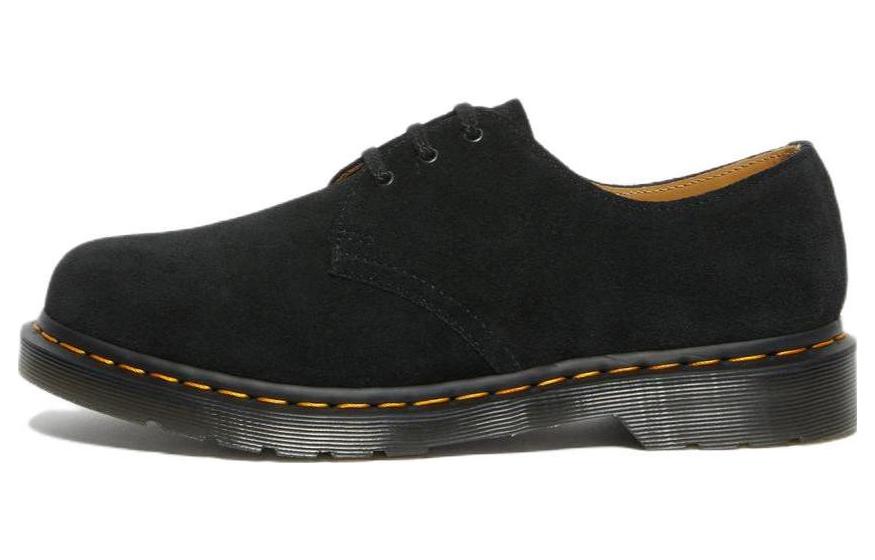 (W) Dr. Martens 1461 Suede Oxford Shoes 'Black'