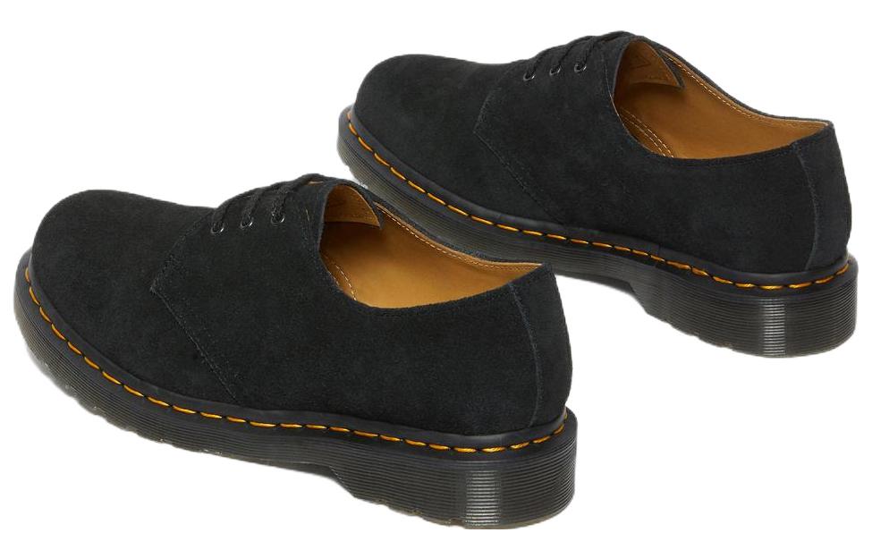 (W) Dr. Martens 1461 Suede Oxford Shoes 'Black' 圖 4