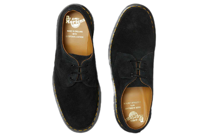 Dr. Martens 1461 Made In England Suede Oxford Shoes 'Black' 圖 3