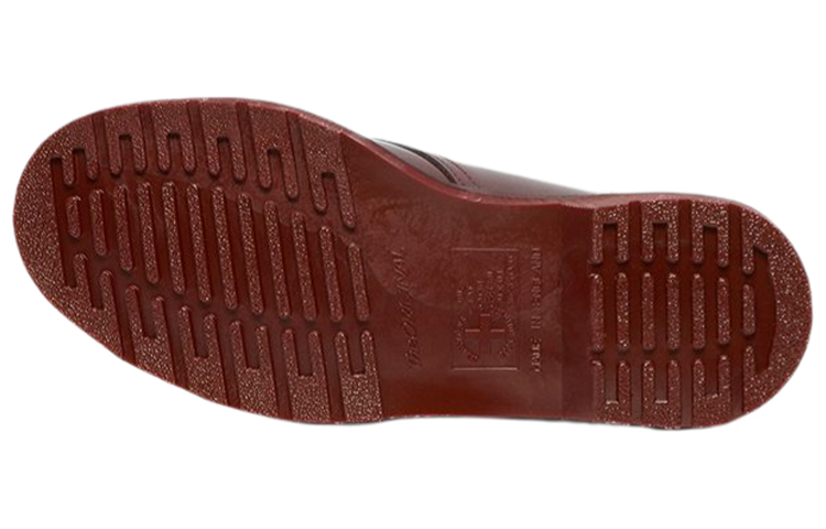 Shop Dr. Martens 1461 Mono Kasut - Buatan England 'Merah' 27138601