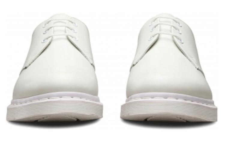 Lookbook Dr. Martens/馬汀博士 1461 Mono 白 男女同款