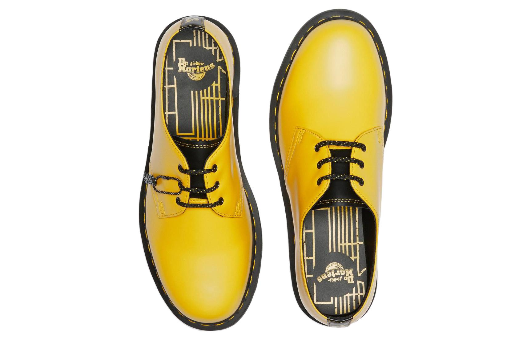 Shop Dr. Martens 1461 Sepatu Oxford Kulit Halus New York City 'Kuning' 27265700