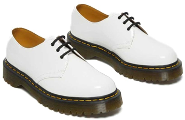 Dr. Martens 1461 Bex Zapatos de Cuero Charol Oxford 'Blancos' 26888100 Shop Dr. Martens 1461 Bex Zapatos de Cuero Charol Oxford 'Blancos' 26888100
