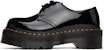 Dr. Martens 1461 Kulit Berkilat Platform Oxford 'Hitam Lucido' 26647001