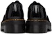 Dr. Martens 1461 Kulit Berkilat Platform Oxford 'Hitam Lucido' 26647001