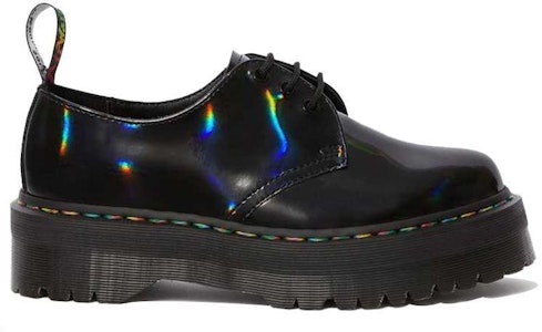 马丁大夫 1461 厚底黑彩虹漆皮鞋 25053001 Order 马丁大夫 1461 厚底黑彩虹漆皮鞋 25053001