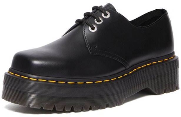 Dr.Martens馬丁博士 1461 Quad Squared 厚底 女士休閒單鞋 男女款 黑色 Order Dr.Martens馬丁博士 1461 Quad Squared 厚底 女士休閒單鞋 男女款 黑色