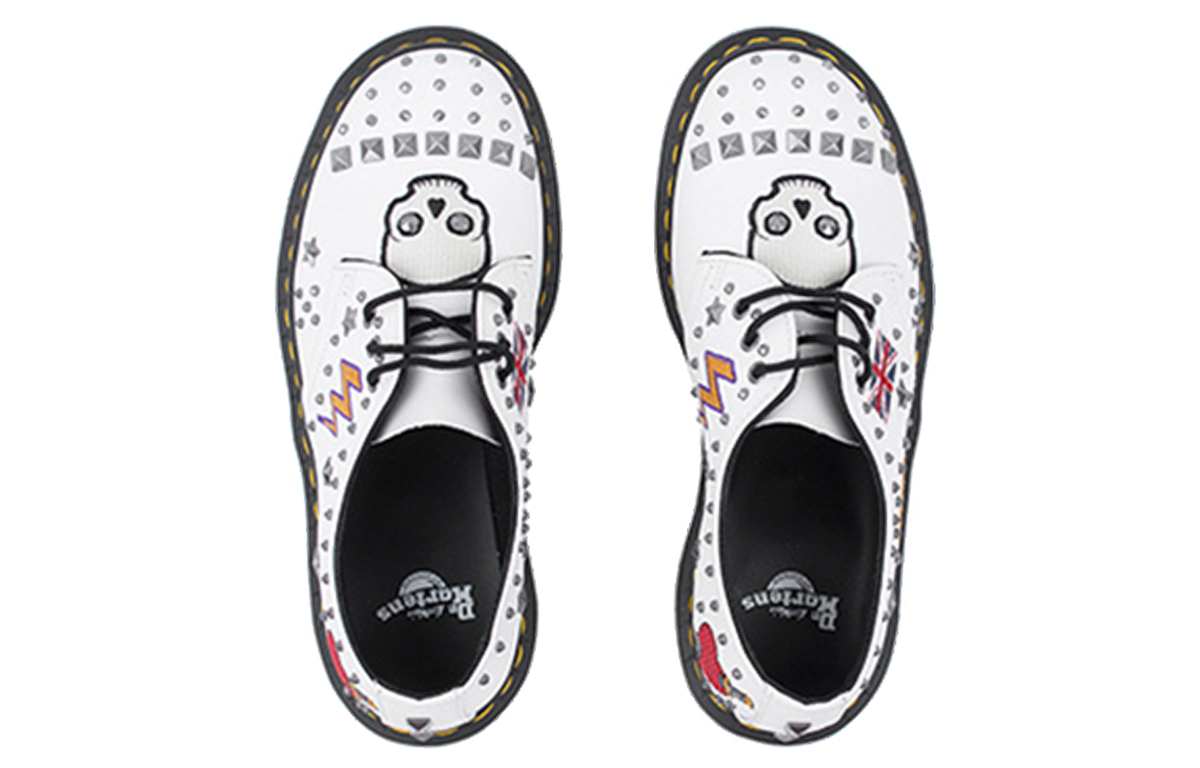 Purchase Dr. Martens 1461 Rock & Roll Blanco 24206100