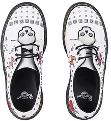 Dr. Martens 1461 Rock & Roll Blanco 24206100 Purchase Dr. Martens 1461 Rock & Roll Blanco 24206100