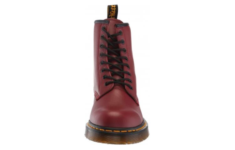 Shop Dr. Martens 1461 Slip Resistant Leather Lace Up Boots 'Deep Red' 24382600