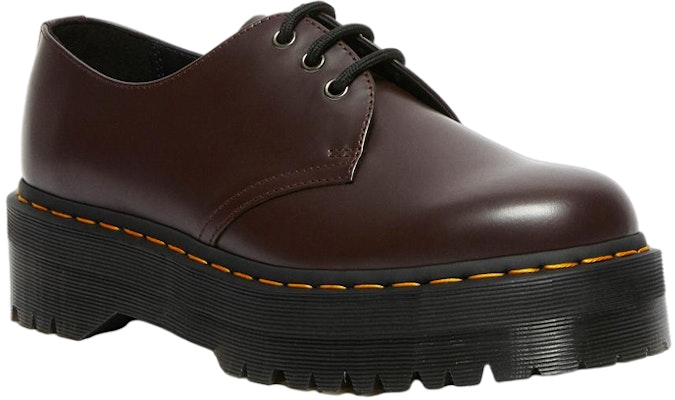 Dr. Martens 1461 Smooth Leather Platform Shoes 'Wine Red' 27332626 Order Dr. Martens 1461 Smooth Leather Platform Shoes 'Wine Red' 27332626