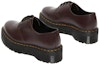 Shop Dr. Martens 1461 Kasut Platform Kulit Licin 'Merah Wain' 27332626