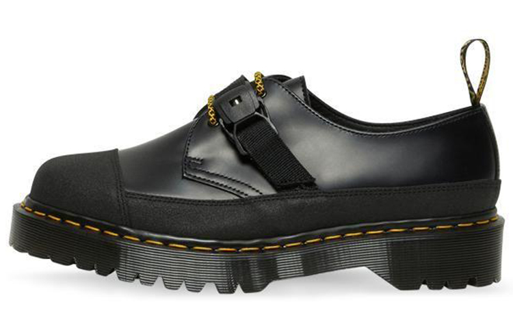 Dr. Martens 1461 Tech 'Carbon Black Yellow'