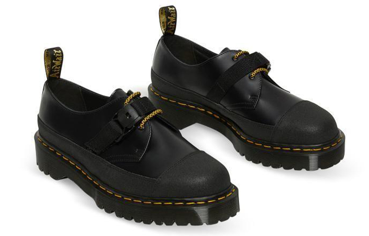 Dr. Martens 1461 Tech 'Carbon Black Yellow' 圖 5