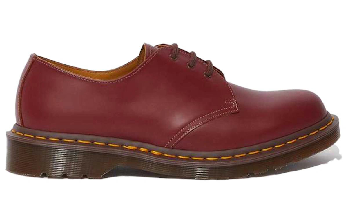 Dr. Martens 1461 Vintage Made in England Oxford 'Red Quilon'