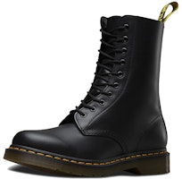 Order Dr.Martens 馬汀博士 1490 頭層牛皮 Black Smooth 短筒 馬丁靴 男女同款 黑色