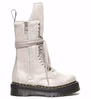 Dr. Martens 1918 Ro Hair On Lace Up Strobe Calf Length Platform Boot 'Rick Owens' 27980049 27980049-/-DM02B3801_0049 Dr. Martens 1918 Ro Hair On Lace Up Strobe Calf Length Platform Boot 'Rick Owens' 27980049 27980049-/-DM02B3801_0049