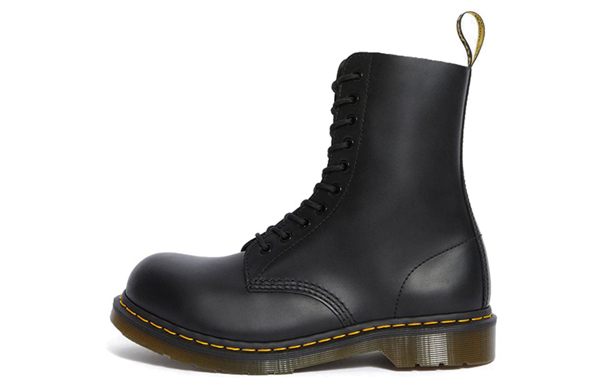 Buy Botas de Cuero Medias Dr. Martens 1919 Negro 10105001