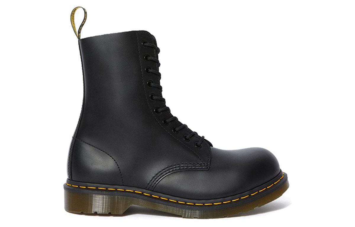 Order Botas de Cuero Medias Dr. Martens 1919 Negro 10105001