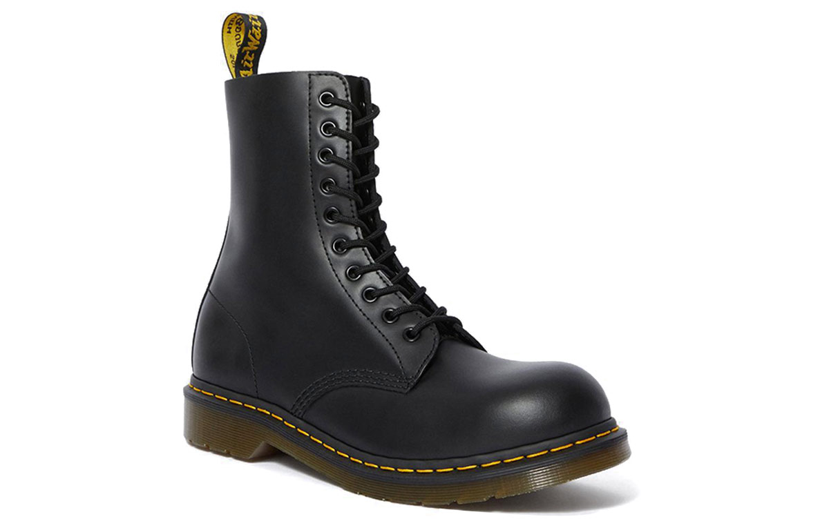Lookbook Botas de Cuero Medias Dr. Martens 1919 Negro 10105001