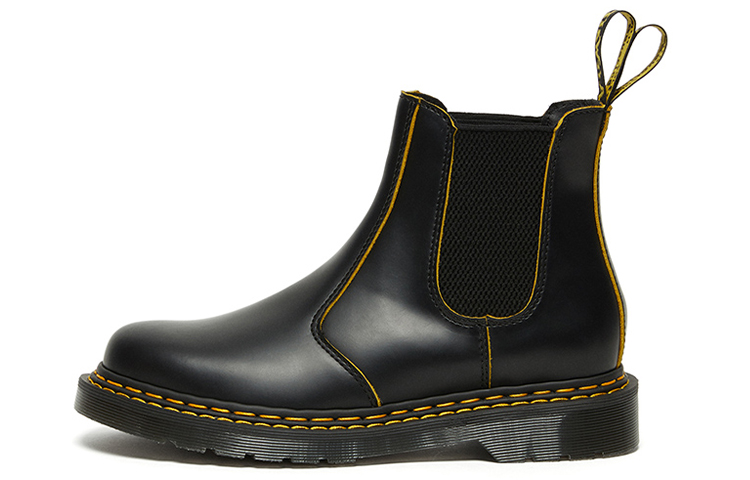 Buy Dr. Martens 馬汀博士 2976 Ds 雙後耳帶光面皮切爾西靴 男女同款 黑