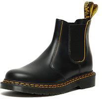 Order Dr. Martens 馬汀博士 2976 Ds 雙後耳帶光面皮切爾西靴 男女同款 黑