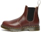 Buy Botas Chelsea de Cuero Dr. Martens 2976 Abruzzo 'Marrón Negro' 27547201
