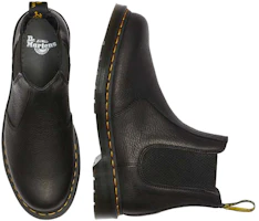 Shop Dr. Martens 馬汀博士 皮革 戶外百搭 短中筒 切爾西靴 男款 黑色