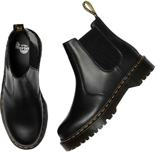 Botas Chelsea de Cuero Liso Dr. Martens 2976 Bex 'Negro' 26205001 Lookbook Botas Chelsea de Cuero Liso Dr. Martens 2976 Bex 'Negro' 26205001