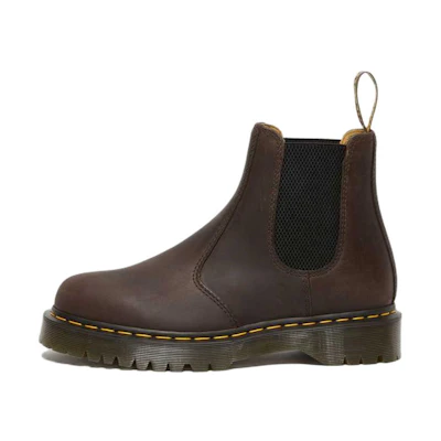 Dr. Martens 2976 Bex Crazy Horse Chelsea Boots 'Dark Brown'