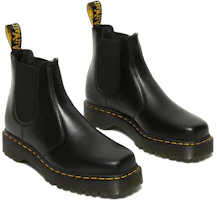 Shop Dr.Martens 馬汀博士 2976 時尚皮革切爾西靴 男女同款 黑色